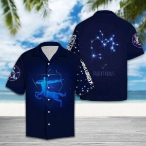 Sagittarius Horoscope Zodiac Hawaiian Shirt Birthday Gifts  - Thelegend59