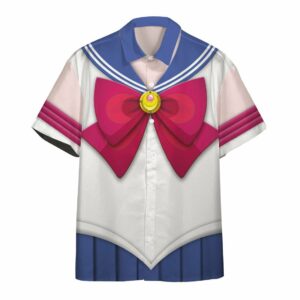 Sailor Moon Hawaiian Shirt For Men Women  - Thelegend59
