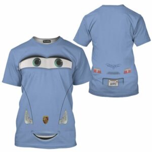 Sally Carrera Disney Cars Costume Pixar T-Hawaiian Shirts - For Men And Women - Kids  - Thelegend59