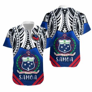 Samoa Rugby Hawaiian Shirt  - Thelegend59
