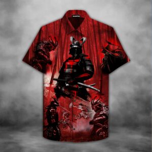 Samurai Combat Hawaiian Shirt For Men Women  - Thelegend59