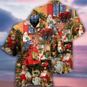 Santa Claus In Daily Life Hawaiian Shirt For Men Women  - Thelegend59