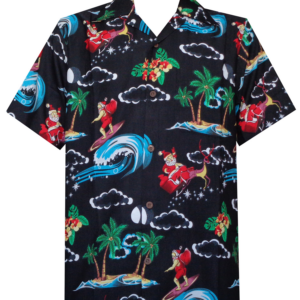 Santa On The Beach Hawaiian Shirt For Men Women  - Thelegend59