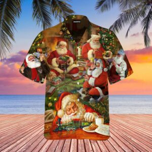 Santas Toy Workshop Hawaiian Shirt For Men Women  - Thelegend59