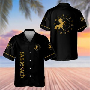 Sassenach Unique Spirits All Over Print 3D Aloha Summer Beach Hawaiian Shirt  - Thelegend59