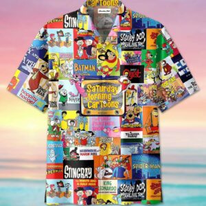 Saturday Morning Cartoon Hawaiian Shirts  - Thelegend59