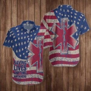 Saving Lives Anytime Hawaiian Shirt For Men Women  - Thelegend59