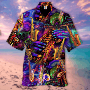 Saxophonist Hawaiian Shirt For Men Women  - Thelegend59