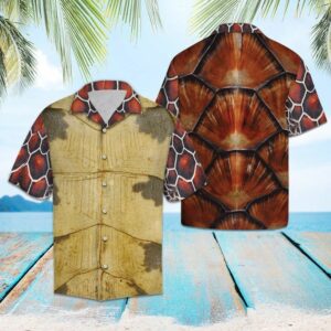 Sea Turtle Brown Nice Design Hawaiian Shirt For Men Women  - Thelegend59