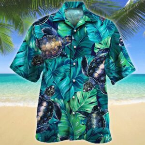 Sea Turtle Lovers Gift Hawaiian Shirt For Men Women  - Thelegend59