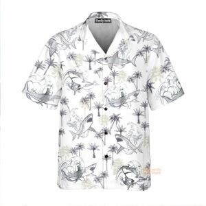 Shark Hawaiian Shirt - For Men And Women - Kids  - Thelegend59
