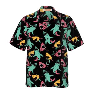 Shark Pattern 06 Hawaiian Shirt - For Men And Women - Kids  - Thelegend59