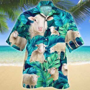 Sheep Lovers Hawaiian Shirt For Men Women  - Thelegend59