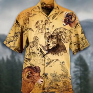 Sheep Vintage Hawaiian Shirt For Men Women  - Thelegend59