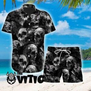 Hawaiian Shirtso Cool Dark Hawaiian Shirtskull Hawaiian Shirtshadow Hawaiian Aloha Hawaiian Shirts  - Thelegend59