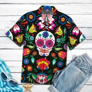 Hawaiian Shirtsugar Hawaiian Shirtskull Hawaiian Shirt - Unihawaiian Shirtsex - Adult -  - Thelegend59