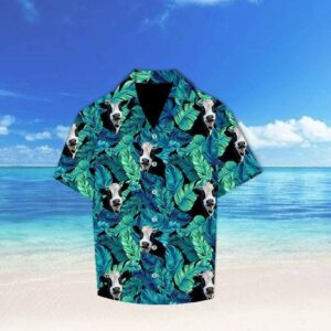 Simple Cow Tropical Hawaiian Aloha Hawaiian Shirtss  - Thelegend59