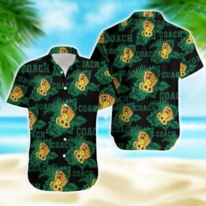 Simple Softball Summer Vibe Tropical Hawaiian Aloha Hawaiian Shirtss  - Thelegend59