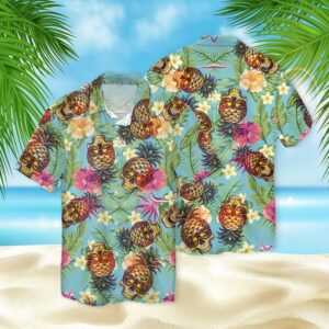 Skull Aloha 3D Hawaiian Shirt  - Thelegend59