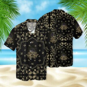 Skull Mandala 3D Hawaiian Shirt  - Thelegend59