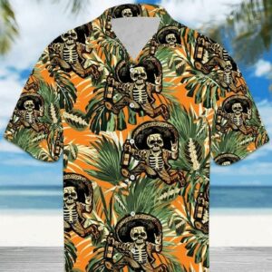 Skull Multicolor Nice Design Hawaiian Shirt  - Thelegend59