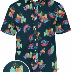 Slurpee Blue Nice Design Hawaiian Shirt  - Thelegend59