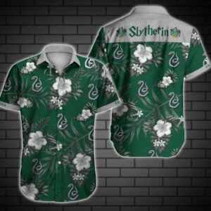 Slytherin Hawaiian Shirt  - Thelegend59