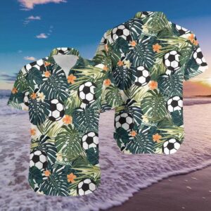 Soccer Hawaiian Aloha Hawaiian Shirtss Fantastic  - Thelegend59