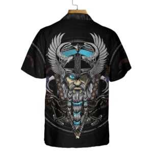Son Of Odin Viking Hawaiian Shirt - Viking Axe Pattern Hawaiian Shirts - For Men And Women - Kids  - Thelegend59