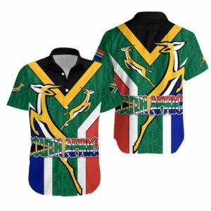 South Africa Hawaiian Shirt Springboks Rugby Be Proud  - Thelegend59