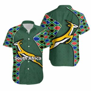 South Africa Springboks Hawaiian Shirt Style Th4  - Thelegend59