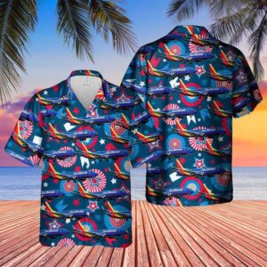 Southwest Airlines Boeing 737-800 Hawaiian Shirt  - Thelegend59
