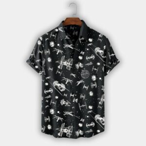 Spaceship Hawaiian Shirt Sw - 03 - For Men And Women - Kids  - Thelegend59