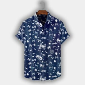 Spaceship Hawaiian Shirt Sw - 07 - For Men And Women - Kids  - Thelegend59