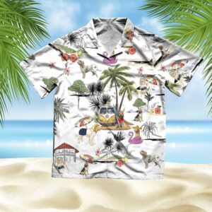 Spinone Italiano Hawaiian Shirt Hawaii Beach Retro  - Thelegend59