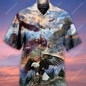 Spread Wings To The Sky Hawaiian Shirt  - Thelegend59