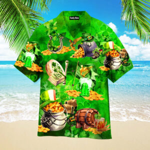 St Patricks Day Water Color Hawaiian Shirts Pn303080Lb - For Men And Women - Kids  - Thelegend59