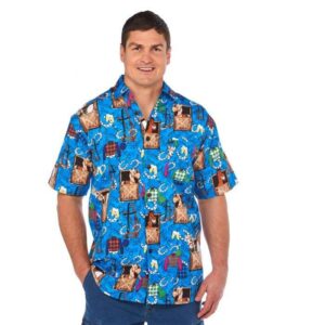 Stables Blue High Quality Hawaiian Shirt  - Thelegend59