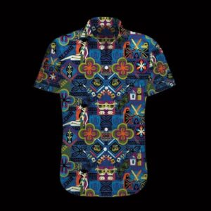Star Bars Unisex Hawaiian Shirt  - Thelegend59