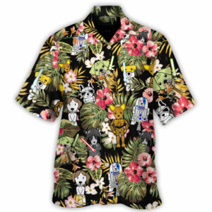 Star Dogs Tropical Hawaiian Shirt - For Men And Women - Kids  - Thelegend59