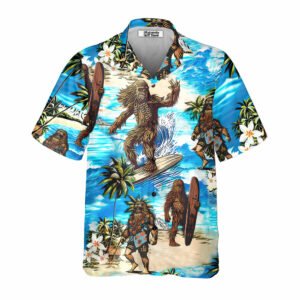 Star Wars Chewbacca Surfing Hawaiian Shirt - For Men And Women - Kids  - Thelegend59