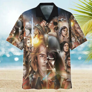 Star Wars Patter Movie Hawaiian Shirt - For Men And Women - Kids  - Thelegend59