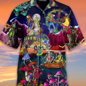 Stoner Colorful Unique Design Hawaiian Shirt  - Thelegend59