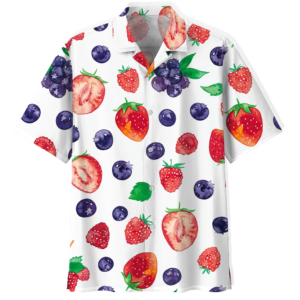 Strawberry Grape Fruit Hawaiian Shirt  - Thelegend59