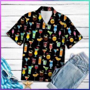 Summer Cocktails Multicolor Nice Design Hawaiian Shirt  - Thelegend59