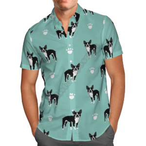 Summer Funny Corgi Blue Awesome Design Unisex Hawaiian Shirt  - Thelegend59