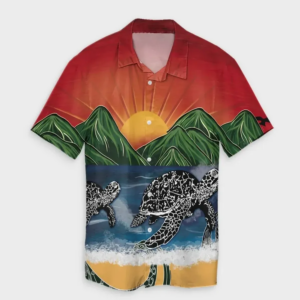 Sunset Ocean Hawaiian Shirt  - Thelegend59