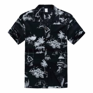 Surf Black Unique Design Hawaiian Shirt  - Thelegend59