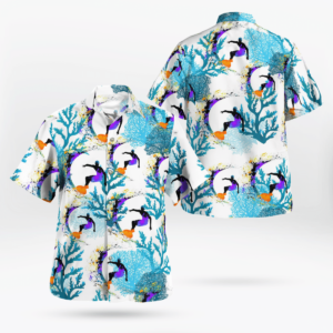 Surfing Corals All Over Print 3D Aloha Summer Beach Hawaiian Shirt  - Thelegend59