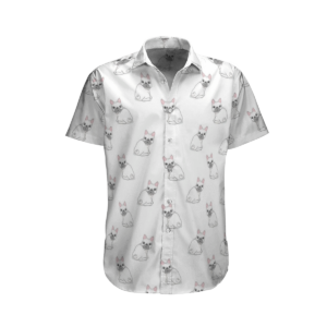 Surprised French Bulldog Hawaiian Shirt  - Thelegend59